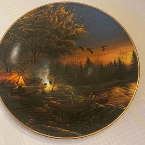 Evening solitude plate